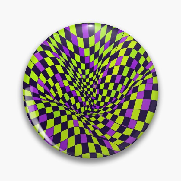 Item preview, Neon Checkerboard Warp designed and sold by Owcomm.