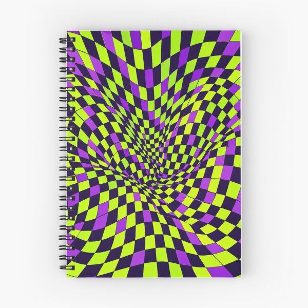 Item preview, Neon Checkerboard Warp designed and sold by Owcomm.