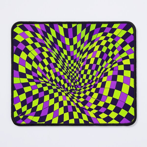 Item preview, Neon Checkerboard Warp designed and sold by Owcomm.