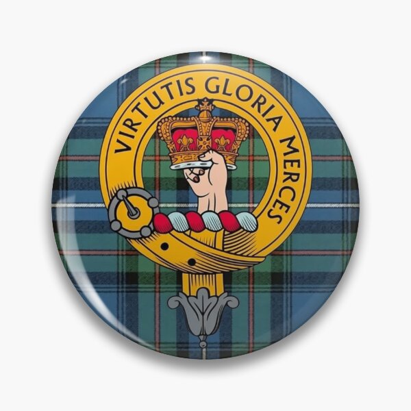 Item preview, Robertson Ancient Hunting Tartan and Crest designed and sold by Kirrindy Designs.