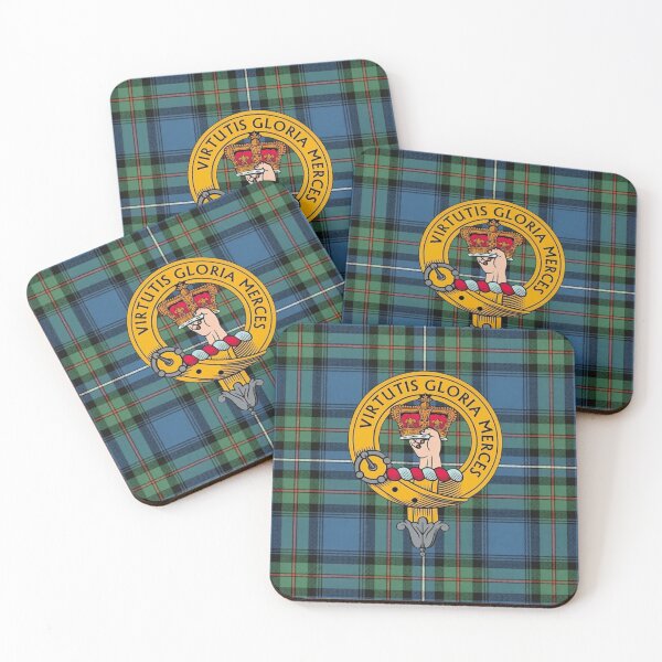 Item preview, Robertson Ancient Hunting Tartan and Crest designed and sold by Kirrindy Designs.
