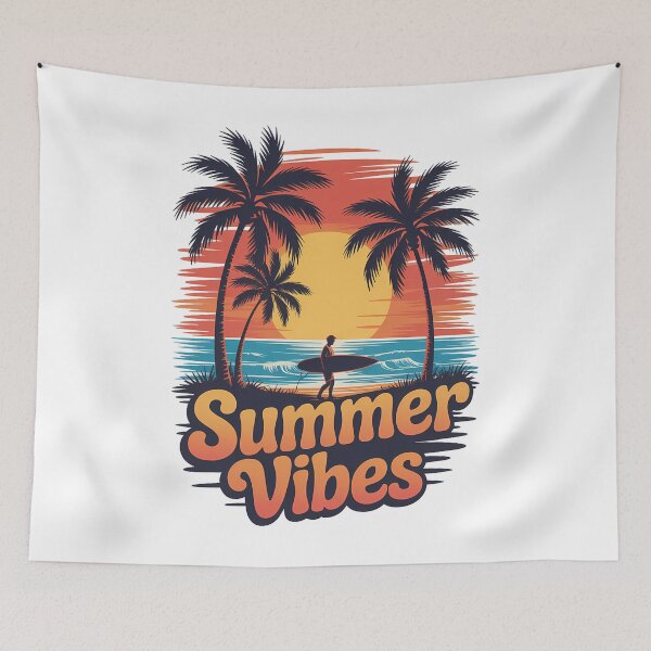 Item preview, Summer Vibes Beach Vacation Graphic designed and sold by SapfireStuArt.
