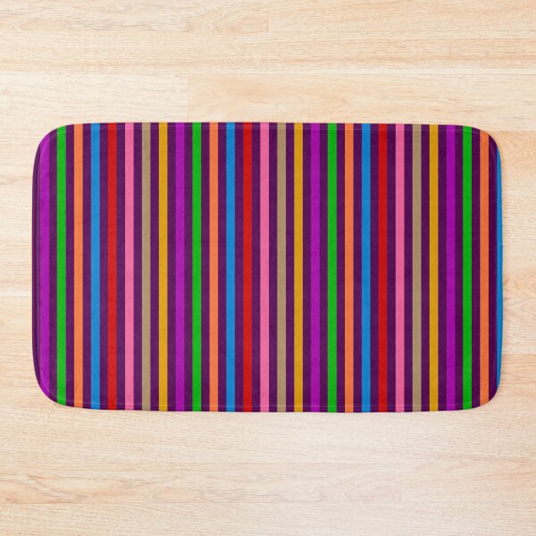 Item preview, Purple Colorful Vertical Stripes Lines Pattern - Purple  designed and sold by PatternTitan.