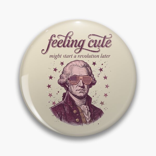 Item preview, Feeling Cute Might Start A Revolution Later George Washington designed and sold by dudelinart.