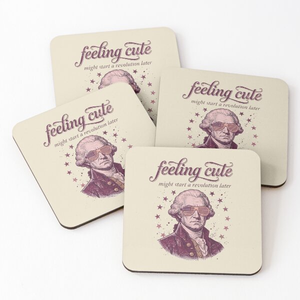 Item preview, Feeling Cute Might Start A Revolution Later George Washington designed and sold by dudelinart.