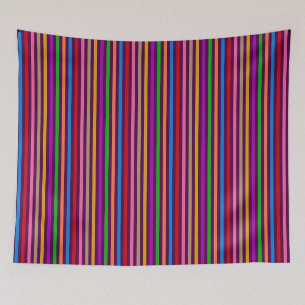 Item preview, Purple Colorful Vertical Stripes Lines Pattern - Purple  designed and sold by PatternTitan.