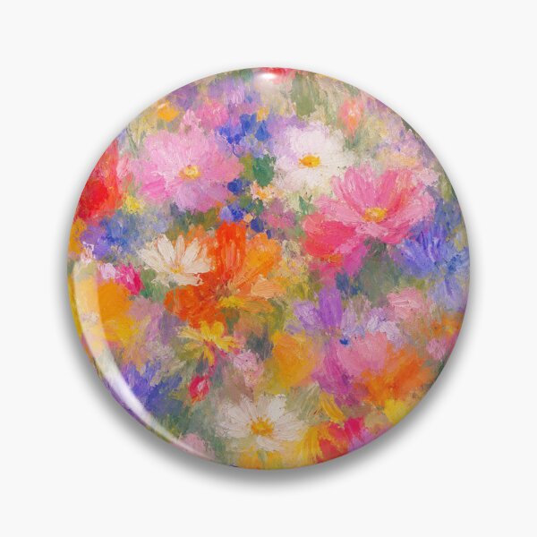 Item preview, Pastel Impressionist Wildflower Meadow designed and sold by Owcomm.