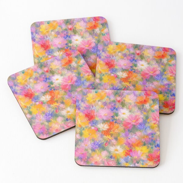 Item preview, Pastel Impressionist Wildflower Meadow designed and sold by Owcomm.
