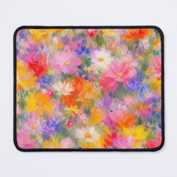 Item preview, Pastel Impressionist Wildflower Meadow designed and sold by Owcomm.