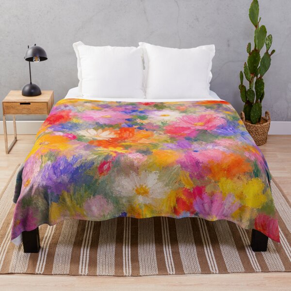 Item preview, Pastel Impressionist Wildflower Meadow designed and sold by Owcomm.