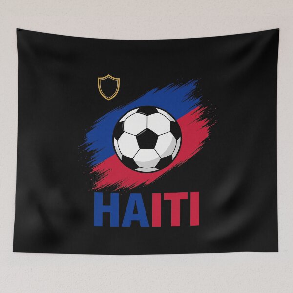 Item preview, Haiti Football Fan Haitian Pride designed and sold by SofenArt.