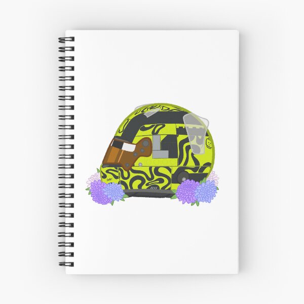 Item preview, Lando Norris 2026 Monaco Helmet With Flowers  designed and sold by OriDraws.