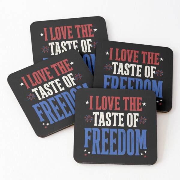 Item preview, I Love The Taste Of Freedom Patriotic American Patriot designed and sold by SofenArt.
