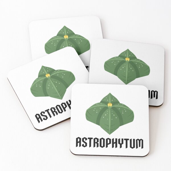 Item preview, Astrophytum Quadricostatum Geometric Cactus Graphic designed and sold by GreenDivisionJP.