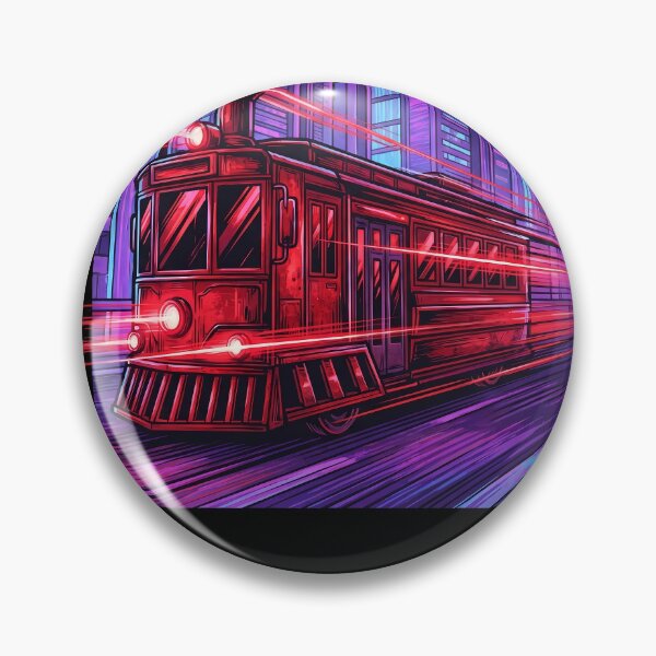 Item preview, Limbus Company Neon City Tram designed and sold by Senpaiwaves.