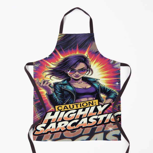 Item preview, Caution: Highly Sarcastic | Funny Sarcasm Graphic T-Shirt Design | Bold Attitude Streetwear for Women & Humor Lovers designed and sold by Sushikidsntod.