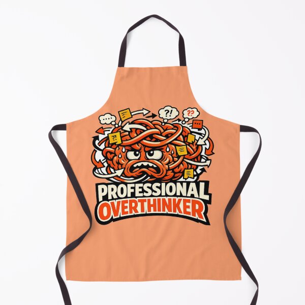 Item preview, Professional Overthinker designed and sold by Cosmos Creative Studios.