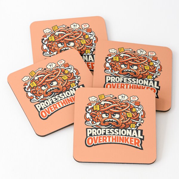 Item preview, Professional Overthinker designed and sold by Cosmos Creative Studios.