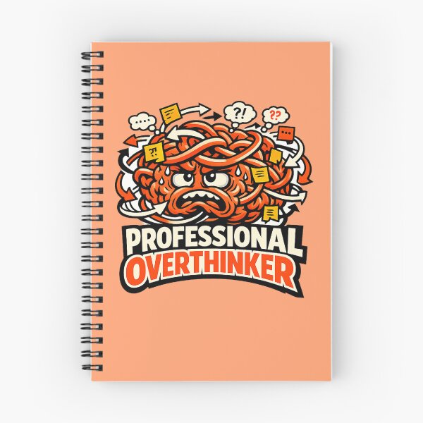 Item preview, Professional Overthinker designed and sold by Cosmos Creative Studios.
