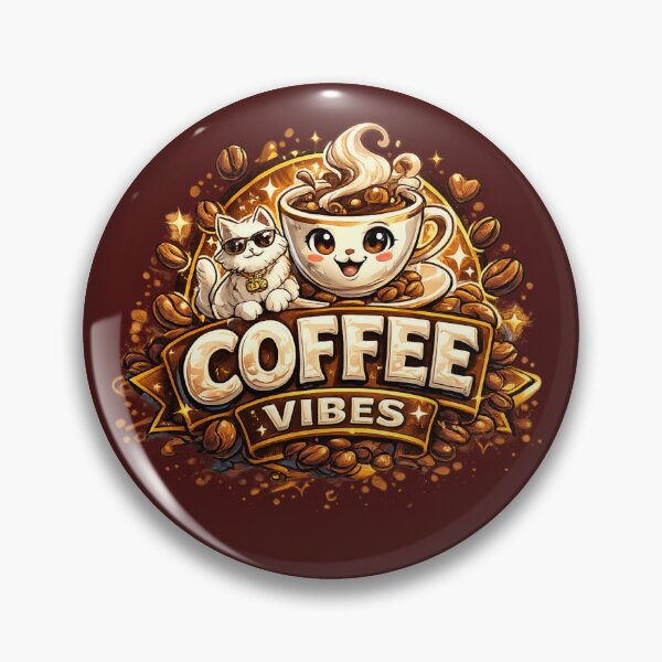 Item preview, Coffee Vibes | Cute Kawaii Coffee Cup | Cozy Café Lover Aesthetic Design designed and sold by AstraDrip Studio.