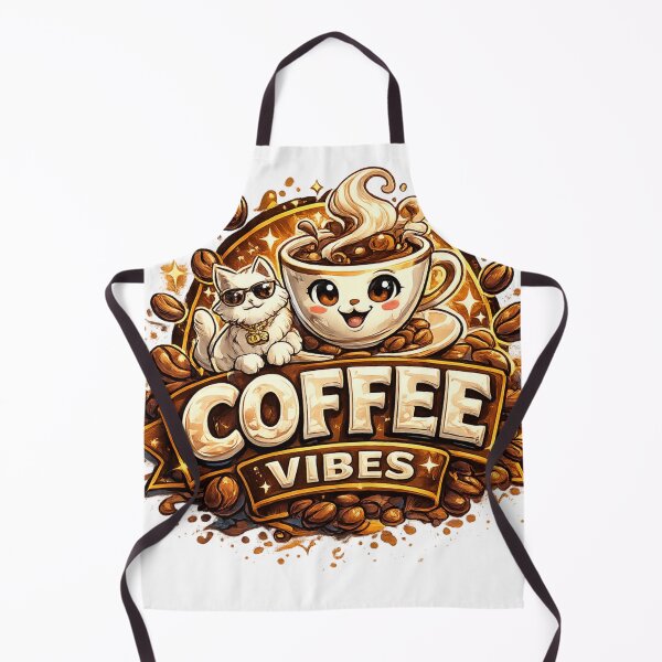 Item preview, Coffee Vibes | Cute Kawaii Coffee Cup | Cozy Café Lover Aesthetic Design designed and sold by AstraDrip Studio.