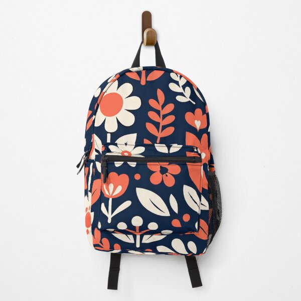 Item preview, Scandinavian Folk Floral Pattern designed and sold by Owcomm.