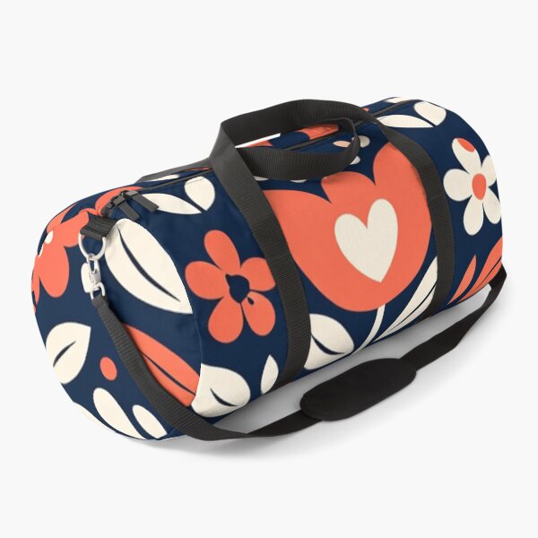Item preview, Scandinavian Folk Floral Pattern designed and sold by Owcomm.