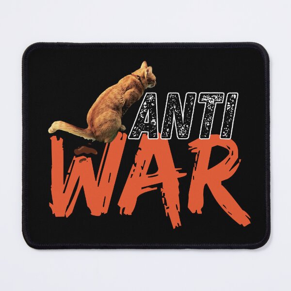 Item preview, Cat Meme Anti War Design3 designed and sold by HappyHavenStu.