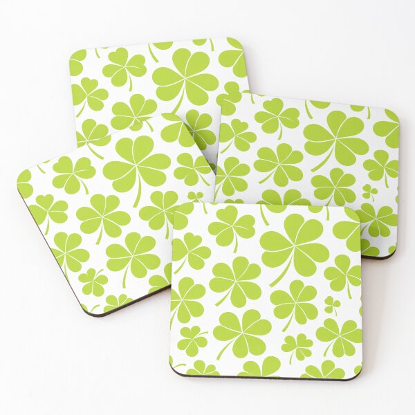 Item preview, Shamrock Green Pattern designed and sold by Owcomm.