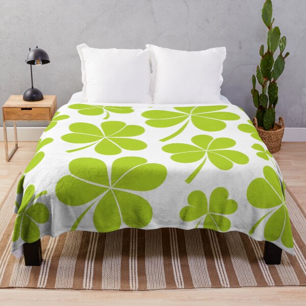 Item preview, Shamrock Green Pattern designed and sold by Owcomm.