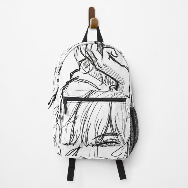 Item preview, Cozy Anime Girl Hoodie Sketch - Pensive Manga Line Art designed and sold by The Cozy Chapter.