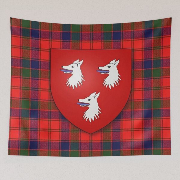 Item preview, Robertson Modern Tartan and Shield designed and sold by Kirrindy Designs.