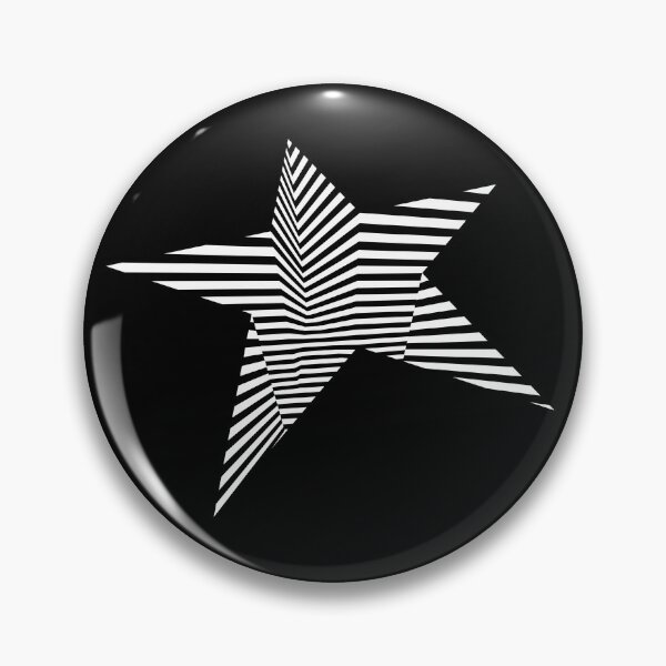 Item preview, Graphic Op Art Star designed and sold by Minatron76.