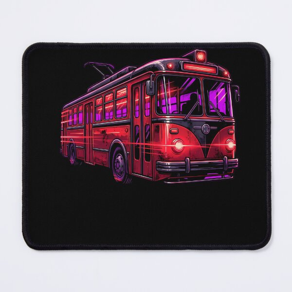 Item preview, Limbus Company Neon Red Bus designed and sold by Senpaiwaves.