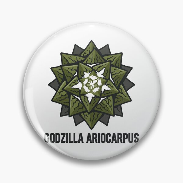 Item preview, GODZILLA ARIOCARPUS FISSURATUS Flat Vector Cactus Streetwear designed and sold by GreenDivisionJP.