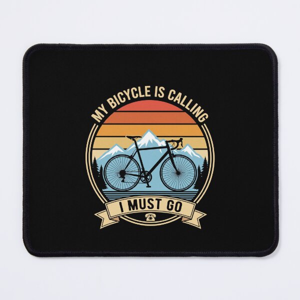 Item preview, My Bicycle Is Calling I Must Go Cycling Rider Hobbyist Enthusiast designed and sold by SofenArt.