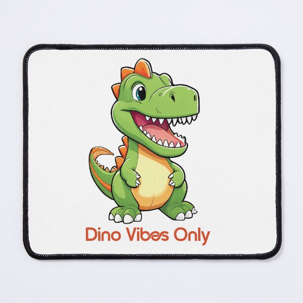 Item preview, Cute Cartoon Dinosaur – Funny Green Dino T-Shirt Design designed and sold by Artimax-Studio.