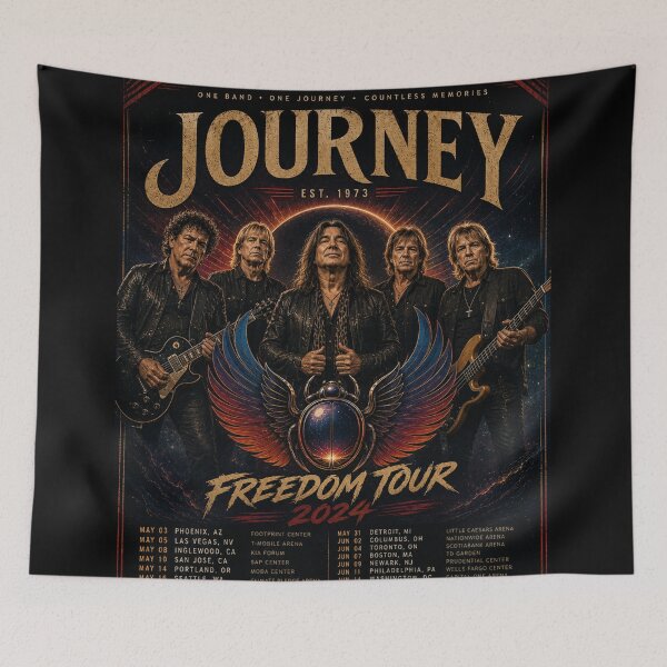 Item preview, Journey 2024 Concert Tour Style designed and sold by shipclarence86.