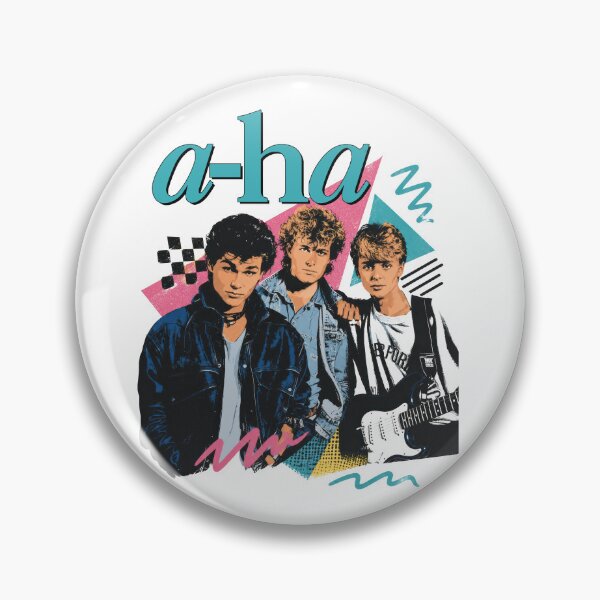 Item preview,  a-ha --- Original 80s Retro Fan Design  designed and sold by AestheticNow.
