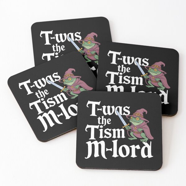 Item preview, T'was The 'Tism M'Lord Funny Autism Medieval Fantasy Frog Wizard designed and sold by Redgiant87x.