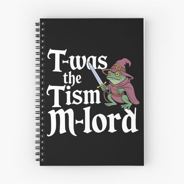 Item preview, T'was The 'Tism M'Lord Funny Autism Medieval Fantasy Frog Wizard designed and sold by Redgiant87x.