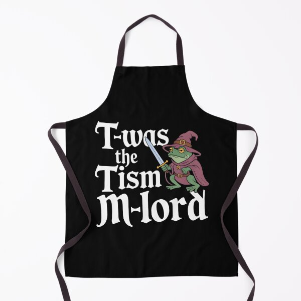 Item preview, T'was The 'Tism M'Lord Funny Autism Medieval Fantasy Frog Wizard designed and sold by Redgiant87x.