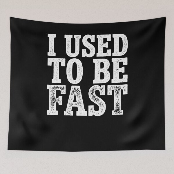 Item preview, I Used To Be Fast Running Athlete Senior Sports Humor designed and sold by SofenArt.