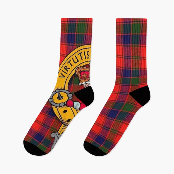 Item preview, Robertson Modern Tartan and Crest designed and sold by Kirrindy Designs.