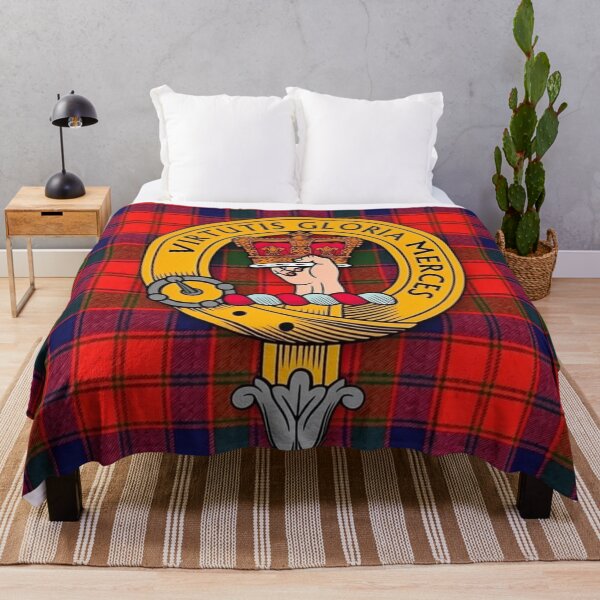 Item preview, Robertson Modern Tartan and Crest designed and sold by Kirrindy Designs.