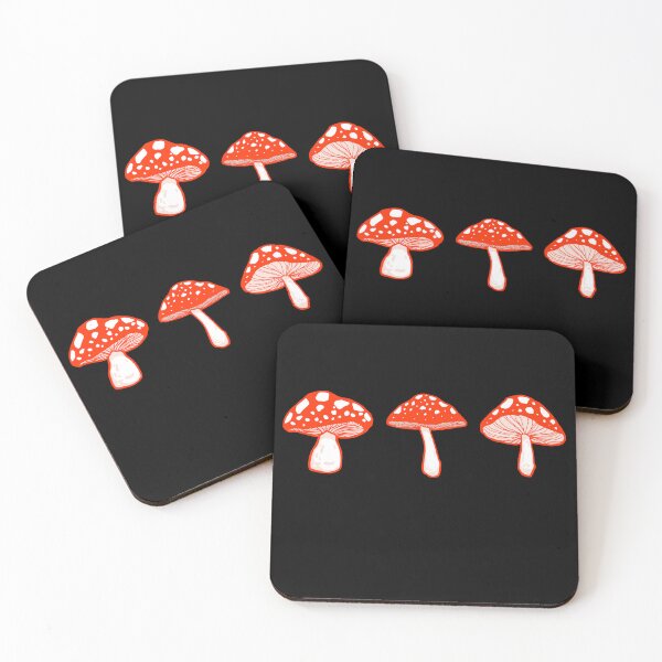 Item preview, Mushrooms trio, amanita muscaria designed and sold by Madzilla Wear.