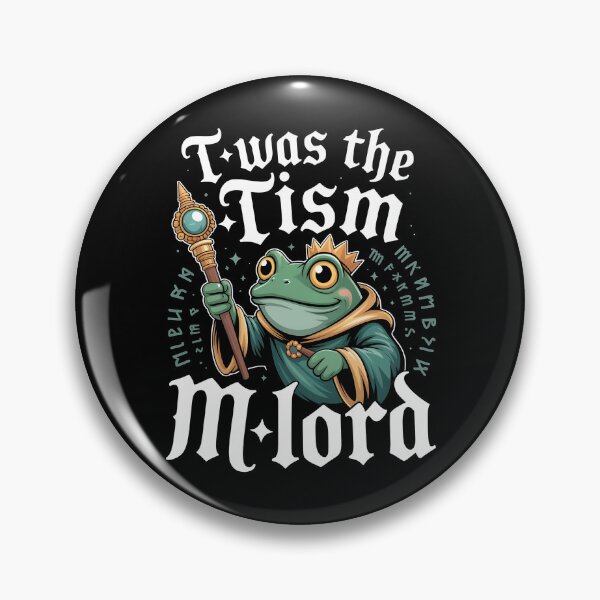 Item preview, T'was The 'Tism M'Lord Frog Wizard of the Medieval Realm designed and sold by Redgiant87x.