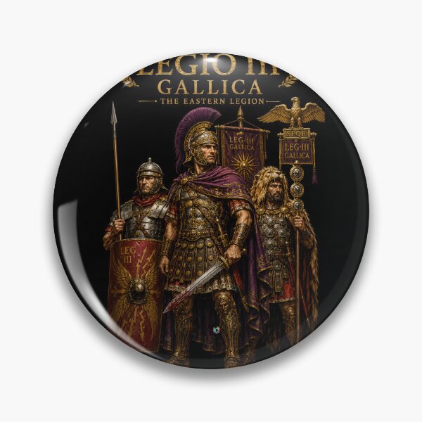 Item preview, Legio III Gallica Roman Legion Art designed and sold by Retr0Tshirts.