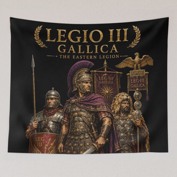 Item preview, Legio III Gallica Roman Legion Art designed and sold by Retr0Tshirts.
