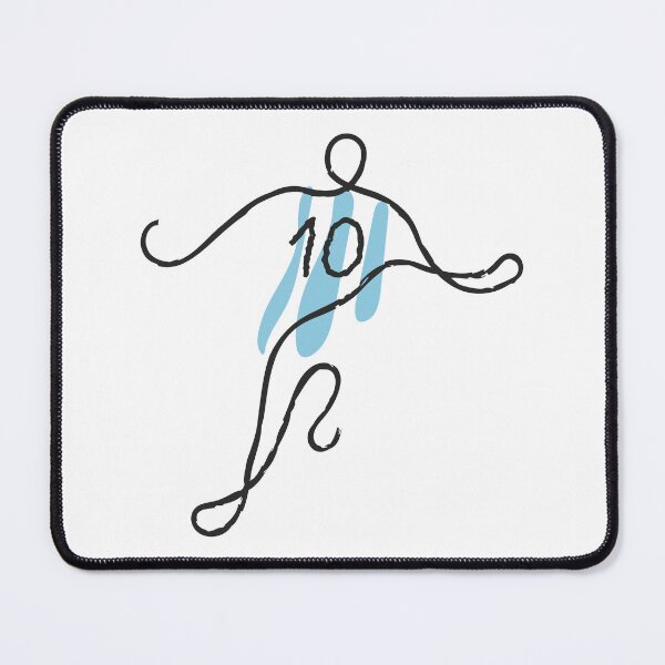 Item preview, Argentina Number 10 Victory Celebration Design designed and sold by missbobbit.